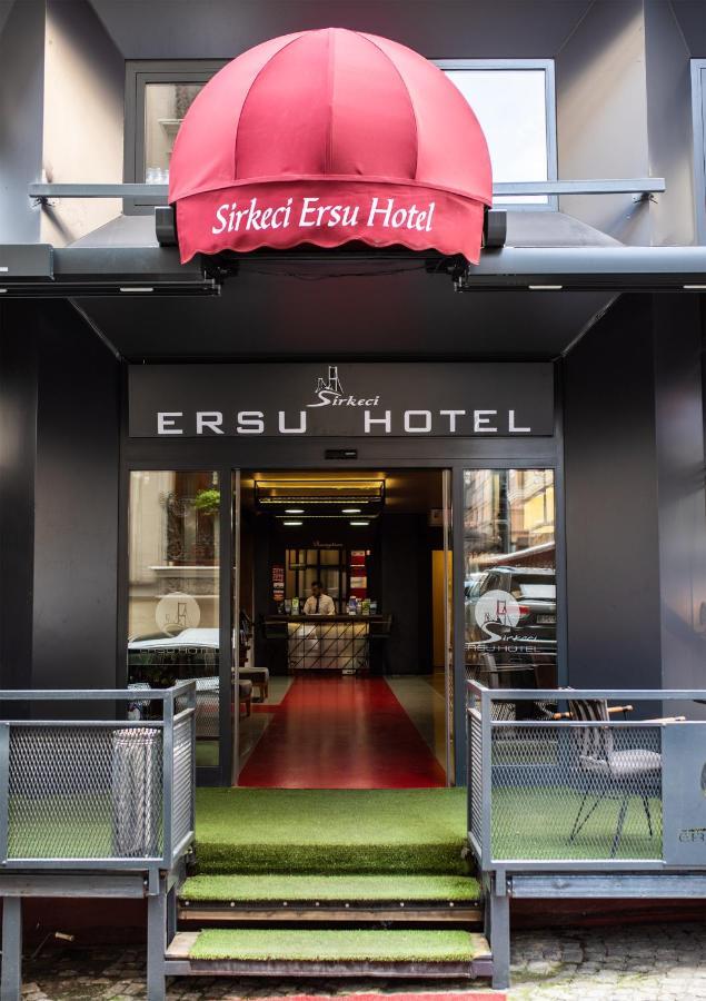 Sirkeci Ersu Hotel&SPA İstanbul Dış mekan fotoğraf